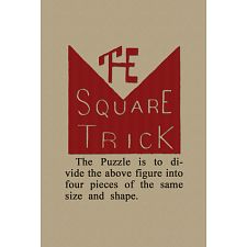 The Square Trick (Sam Loyd 779090706672) photo