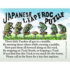 Japanese Leapfrog Puzzle