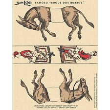 Famous Trick Donkeys - Color - Portuguese (Sam Loyd 779090706856) photo