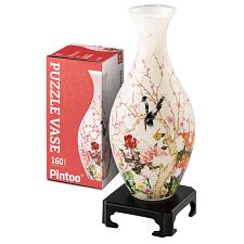 3D Puzzle Vase: Flowers & Birds (Pintoo 4711048548190) photo