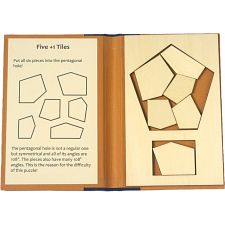 Puzzle Booklet - Five +1 Tiles (Peter Gal 779090707310) photo