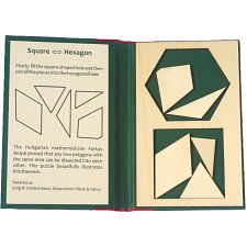 Puzzle Booklet - Square to Hexagon (Peter Gal 779090707358) photo