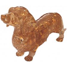 3D Crystal Puzzle - Dachshund (023332309030) photo