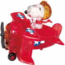 3D Crystal Puzzle - Peanuts: Snoopy Flying Ace