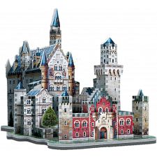 Neuschwanstein Castle - Wrebbit 3D Jigsaw Puzzle - 