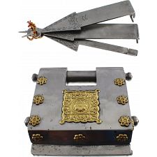 Big 3 Key Puzzle Lock
