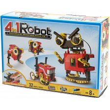 4-in-1 Educational Motorized Robot Kit - 
