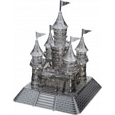 3D Crystal Puzzle Deluxe - Castle (Black) - 