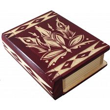 Romanian Secret Book Box - Red (TransylvanyArt 779090718040) photo