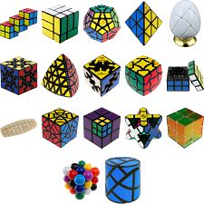 Group Special - a set of 17 Puzzle Master Rotational Puzzles (779090710617) photo