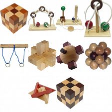 .Level 8 - a set of 10 wood puzzles (779090711829) photo