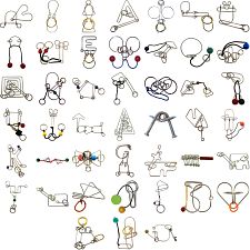 Group Special - a set of 45 wire puzzles