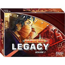 Pandemic: Legacy Season 1 (Red Edition) (Z-man Games 681706711713) photo