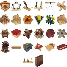 Group Special - a set of 26 wood puzzles