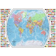 Political World Map (Ravensburger 4005555006640) photo