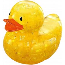 3D Crystal Puzzle - Rubber Duck - 
