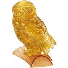 3D Crystal Puzzle - Owl (Brown) - 