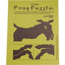 The Pony Puzzle: Green Card (Sam Loyd 779090709598) photo