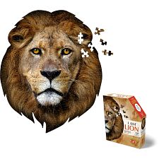 I AM Lion - Shaped Jigsaw Puzzle