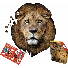 I AM Lion - Shaped Jigsaw Puzzle (Madd Capp Games 040232343247) photo