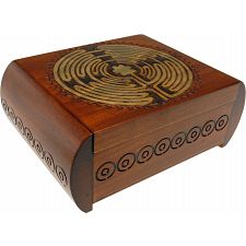 Carved Puzzle Box - 