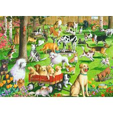 At the Dog Park - Large Piece Format