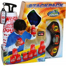 Speed Stacks: StackPack - White with Red Flames - 