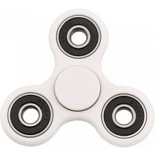 Hand Tri Spinner Anti-Stress Fidget Toy - White - 