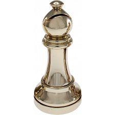 Silver Color Chess Piece - Bishop - 