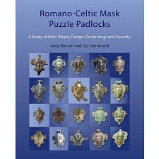 Romano-Celtic Mask Puzzle Padlocks - book