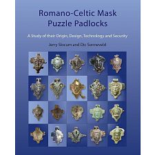 Romano-Celtic Mask Puzzle Padlocks - book - 