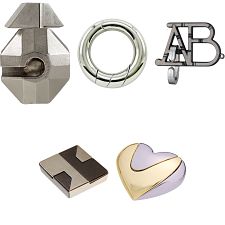 .Level 5 - a set of 5 Hanayama puzzles