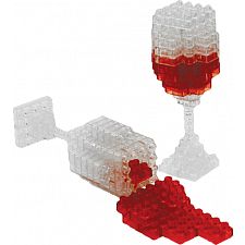 3D Pixel Puzzle - Wine - 