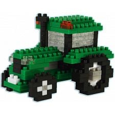 3D Pixel Puzzle - Tractor