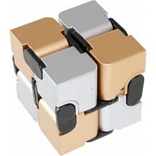 Infinity (Endless Fold) Cube - 2 color (gold & silver)