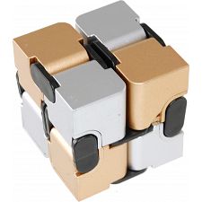 Infinity (Endless Fold) Cube - 2 color (gold & silver) - 