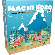 Machi Koro: 5th Anniversary Edition (Pandasaurus Games 854382007245) photo