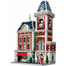 Urbania: Fire Station - Wrebbit 3D Jigsaw Puzzle (665541005053) photo