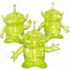 3D Crystal Puzzle - Toy Story 4: Aliens - 