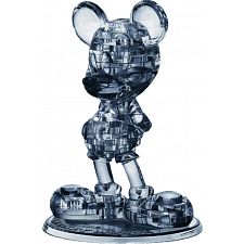 3D Crystal Puzzle - Mickey Mouse 2 (Black) - 