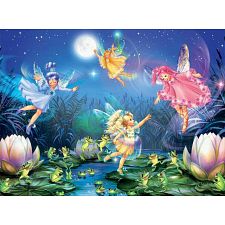 Forest Fairies: Fairies With Dancing Frogs