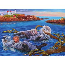 Sea Otter Family - Family Pieces Puzzle - 