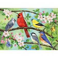 Bloomin' Birds - Family Pieces Puzzle - 