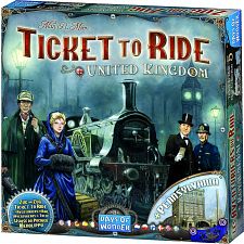 Ticket to Ride: United Kingdom (Expansion) (Days of Wonder 824968817773) photo