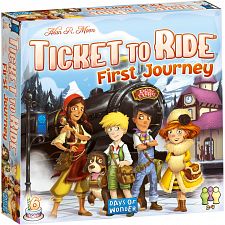 Ticket to Ride: First Journey - Europe (Days of Wonder 824968200278) photo