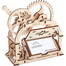 Mechanical Model Box (Business Card Holder with Canadian Flag) (Ugears 4820184120211) photo