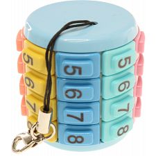 Eni Puzzle - Key Chain Numbers Pastel - 