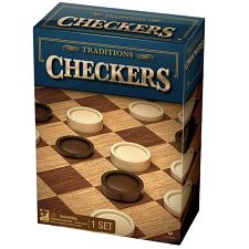 Traditions - Classic Checkers Set