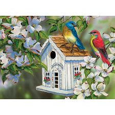 23 Cottage Lane - Large Piece Family Puzzle (Eurographics 628136806015) photo
