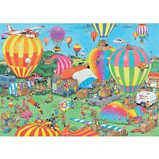 Jan van Haasteren Comic Puzzle - The Balloon Festival (Jumbo International 8710126190524) photo